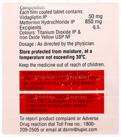 Verifica M 50mg/850mg Tablet 15