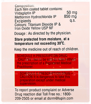 Verifica M 50mg/850mg Tablet 15