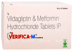 Verifica M 50mg/850mg Tablet 15