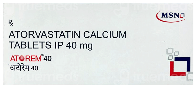 Atorem 40 Tablet: Uses, Side Effects, Price & Substitutes