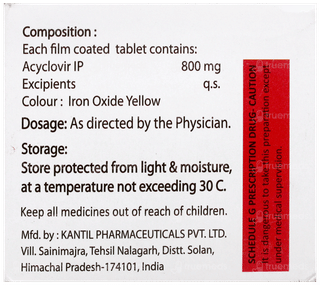 Acloveer 800 Tablet 10