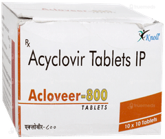 Acloveer 800 Tablet 10