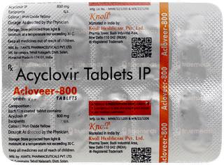 Acloveer 800 Tablet 10