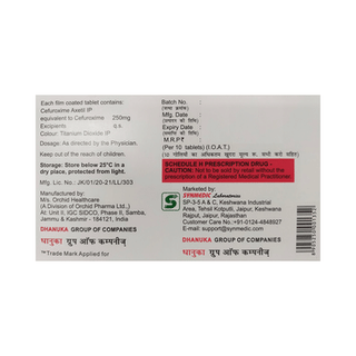 Auxtil 250 MG Tablet 10
