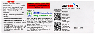 Bvm Gold 75 Tablet 14