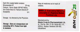 Bvm Gold 25 Tablet 14