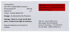 Brivasol 100 Tablet 10 Brivasol 100 Tablet 10