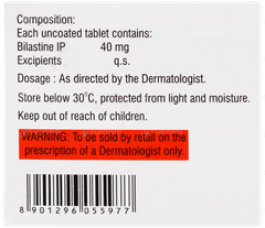 Bilashine 40 Tablet 10 Bilashine 40 Tablet 10