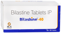 Bilashine 40 Tablet 10 Bilashine 40 Tablet 10