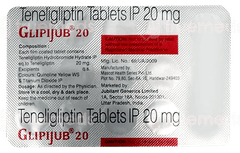 Glipijub 20 Tablet 15 Glipijub 20 Tablet 15