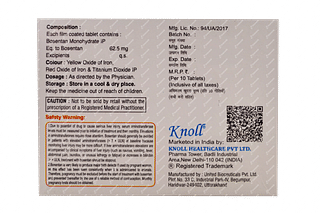 Bosenol 62.5mg Tablet 10