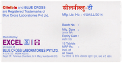 Cilniblu T Tablet 15 Cilniblu T Tablet 15