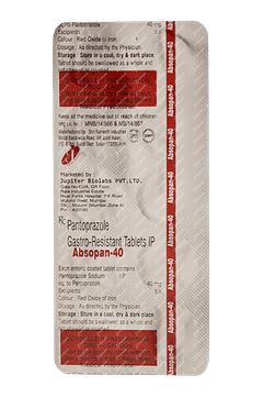 Absopan 40 Tablet 10 Absopan 40 Tablet 10