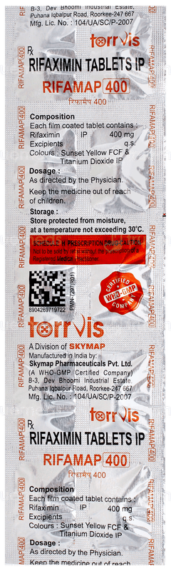 Rifamap 400 Tablet 10 Rifamap 400 Tablet 10