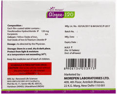 Alrgee 120 Tablet 10