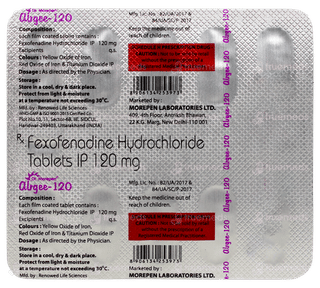 Alrgee 120 Tablet 10