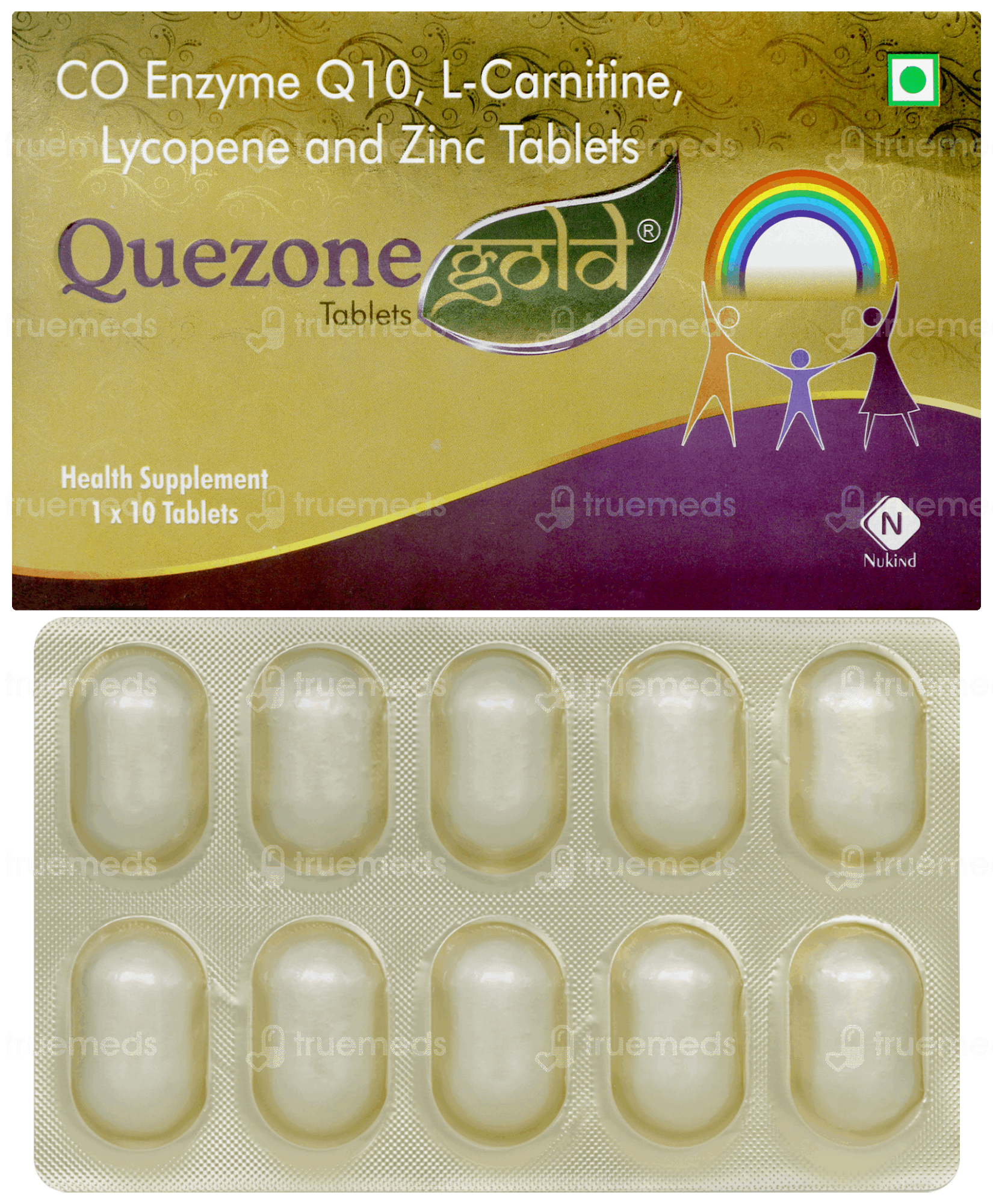 Quezone Gold | Order Quezone Gold Tablet Online at Truemeds