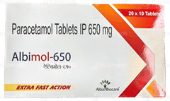 Albimol 650 Tablet 10