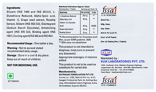 Glutaderm Tablet 10