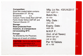 Brivissa 50 Tablet 10