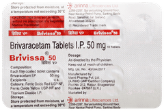 Brivissa 50 Tablet 10 Brivissa 50 Tablet 10