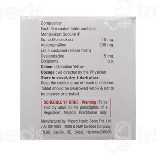 Abrophyll Dm Tablet 10
