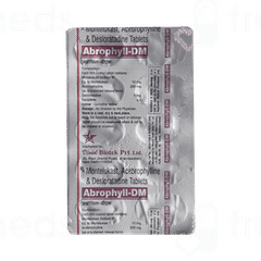 Abrophyll Dm Tablet 10 Abrophyll Dm Tablet 10