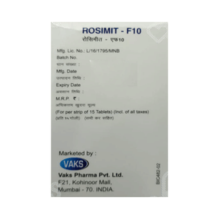 Rosimit F10 Tablet 10