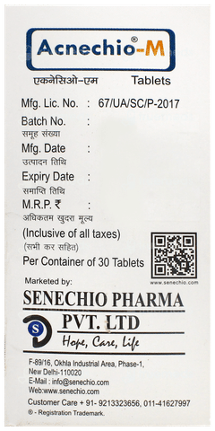 Acnechio M Tablet 30 Acnechio M Tablet 30