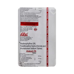 Alakast Fa 10/120/200 MG Tablet 10