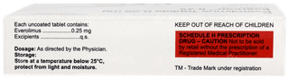 Evercon 0.25mg Tablet 10