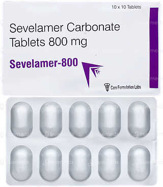 Sevelamer 800 Tablet 10