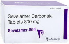 Sevelamer 800 Tablet 10 Sevelamer 800 Tablet 10