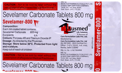 Sevelamer 800 Tablet 10 Sevelamer 800 Tablet 10