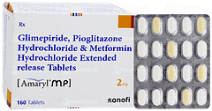Amaryl Mp 2mg Tablet 20