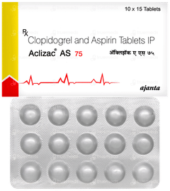Aclizac As 75 Tablet 15