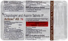 Aclizac As 75 Tablet 15