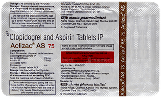Aclizac As 75 Tablet 15