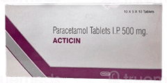 Acticin 500 MG Tablet 10