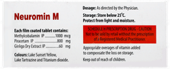 Neuromin M Tablet 10 Neuromin M Tablet 10