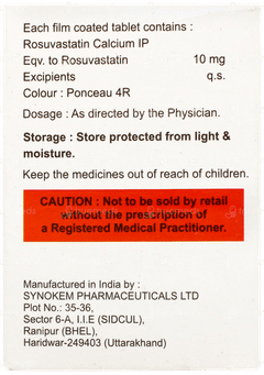 Rosloy 10 Tablet 15 Rosloy 10 Tablet 15