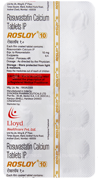 Rosloy 10 Tablet 15