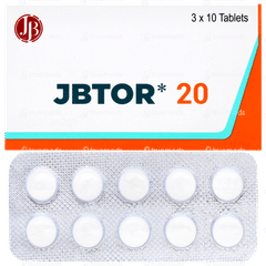 Jbtor 20 Tablet 10