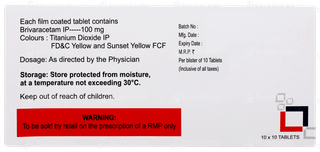 Brivanext 100 Tablet 10
