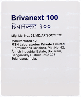 Brivanext 100 Tablet 10