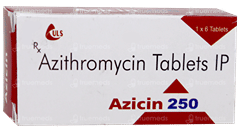 Azicin 250 Mg Tablet 6 Azicin 250 Mg Tablet 6