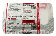 Azi Od 500 Mg Tablet 3 Azi Od 500 Mg Tablet 3
