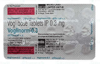 Voglinorm 0.3 MG Tablet 15