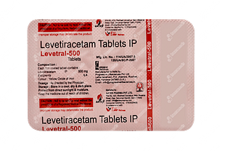 Levetral 500 MG Tablet 10