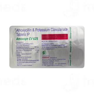 Amoxsyn Cv 625 Tablet 10